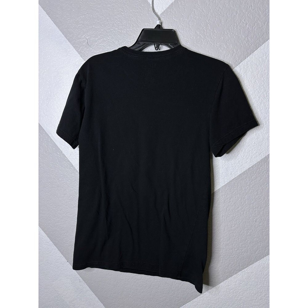 Polo Ralph Lauren T Shirt Mens Size Medium Black Red Pony Slim Fit Tee - Picture 5 of 7